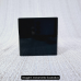 Placa Quadrada de Obsidiana Negra - 7cm  - Unidade